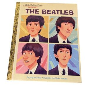The Beatles A Little Golden Book Hard Cover Biography Judy Katschke Kids Book